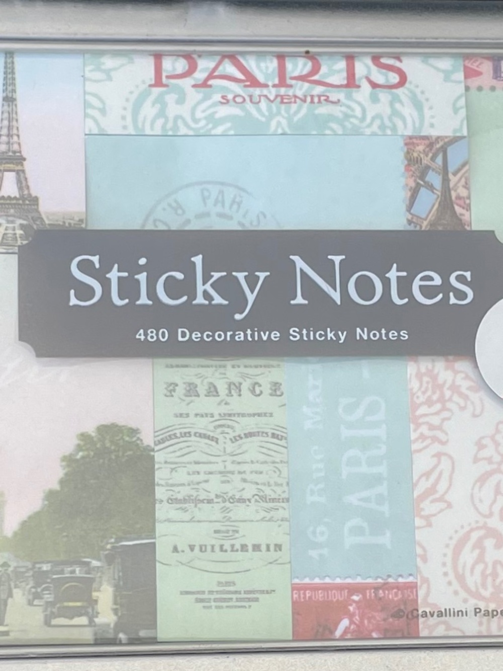 PRICE DROP! Cavallini & Co. Paris Rubber Stamps, Notes & Labels - Set of 3 - Picture 11 of 15